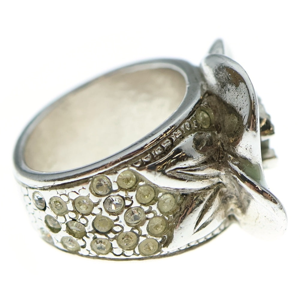 CHANEL(シャネル) ココマーク ラインストーン フラワーリング