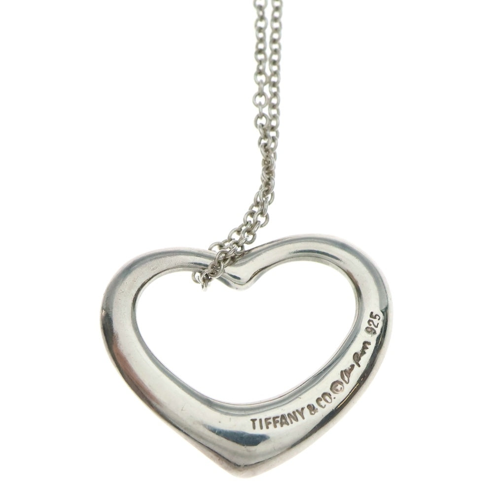 TIFFANY&Co(ティファニー) オープンハート ネックレス ペンダント チェーン シルバー 925