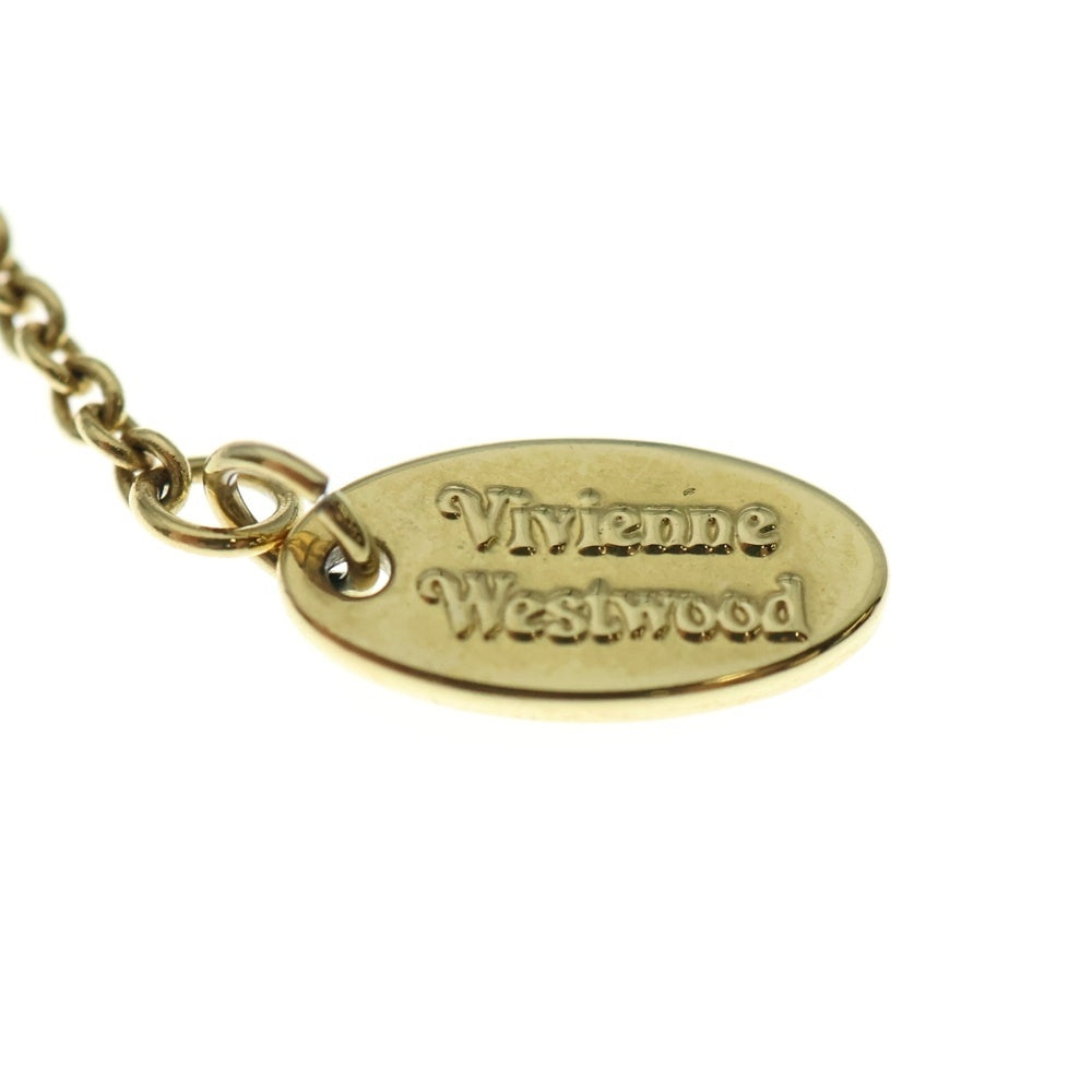 Vivienne Westwood(ヴィヴィアンウエストウッド) シモネッタ バス レリーフ ネックレス ペンダント チェーン イエロー ゴールド