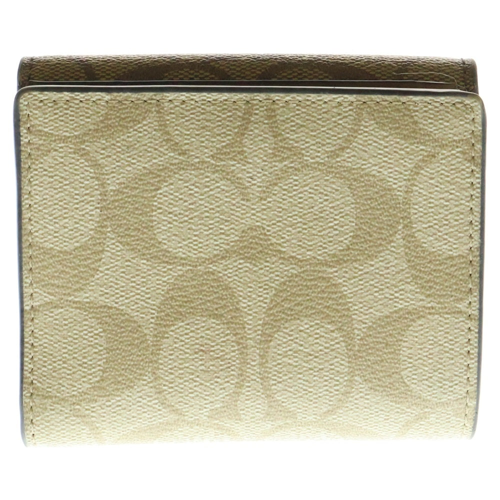 COACH(コーチ) シグネチャー コンパクトウォレット 三つ折り財布