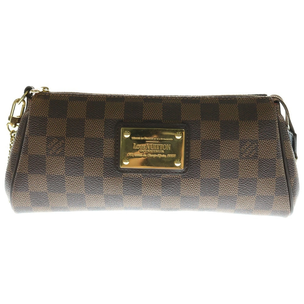 LOUIS VUITTON(ルイヴィトン) ダミエ エヴァ 2WAYバッグ ハンドバッグ チェーンバッグ ショルダーバッグ ミニバッグ ブラウン ゴールド金具 PVC N55213