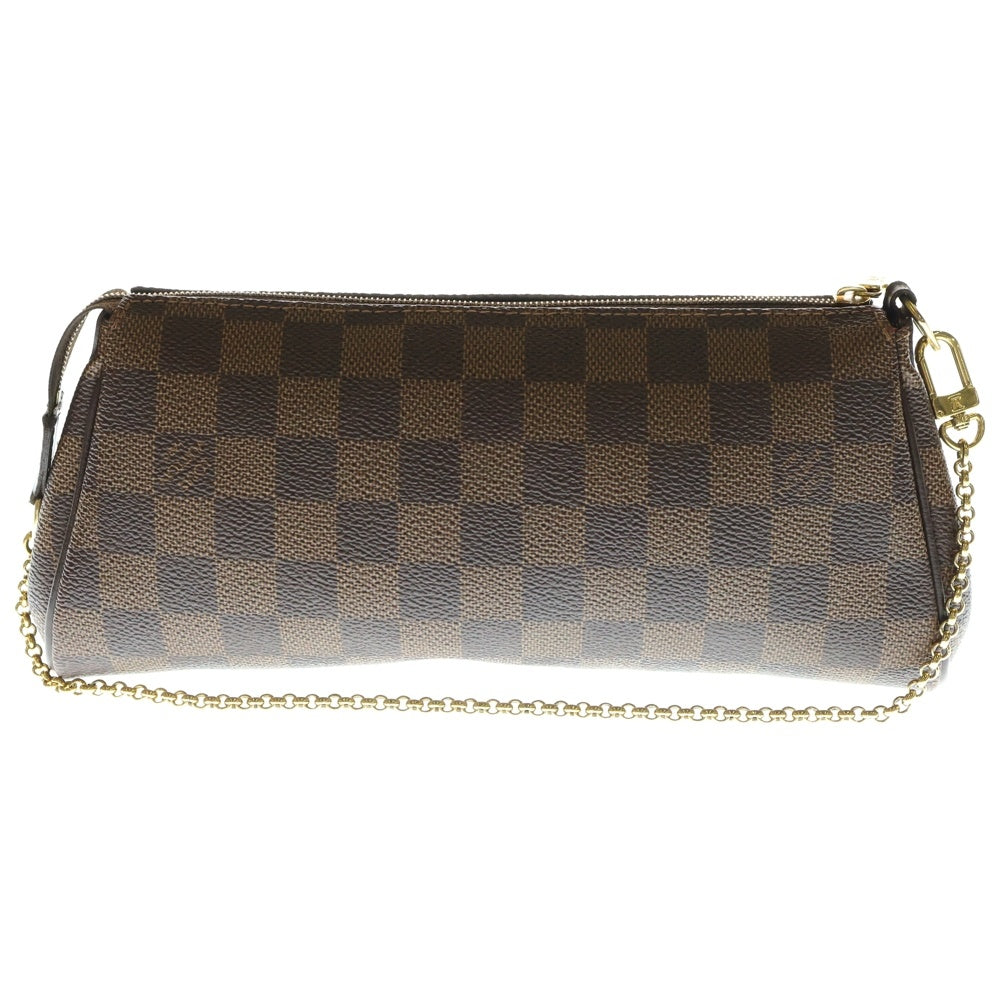 LOUIS VUITTON(ルイヴィトン) ダミエ エヴァ 2WAYバッグ ハンドバッグ チェーンバッグ ショルダーバッグ ミニバッグ ブラウン ゴールド金具 PVC N55213