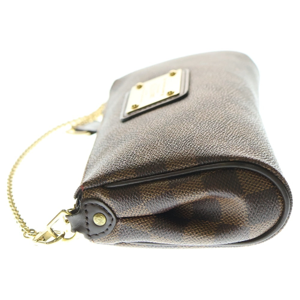 LOUIS VUITTON(ルイヴィトン) ダミエ エヴァ 2WAYバッグ ハンドバッグ チェーンバッグ ショルダーバッグ ミニバッグ ブラウン ゴールド金具 PVC N55213