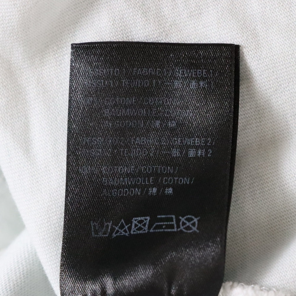 BALENCIAGA(バレンシアガ) 21SS Caps Destroyed Hoodie デストロイ ダメージ加工 ロゴプリント プルオーバースウェットパーカー フーディー ライトグリーン 659403