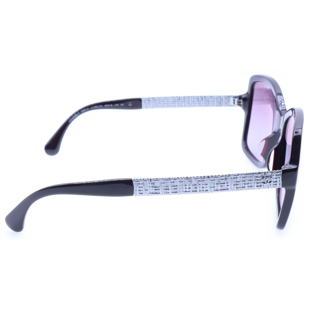 CHANEL(シャネル) ボーイフレンドツイードサングラス 5383-A バーガンディ ワインレッド