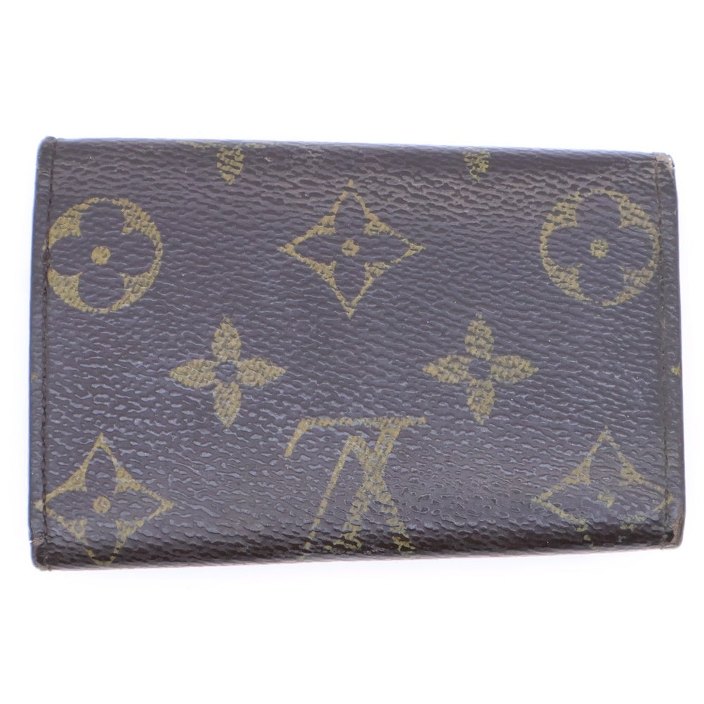 LOUIS VUITTON(ルイヴィトン) モノグラム ミュルティクレ6 キーケース ブラウン PVC M62630 ゴールド金具
