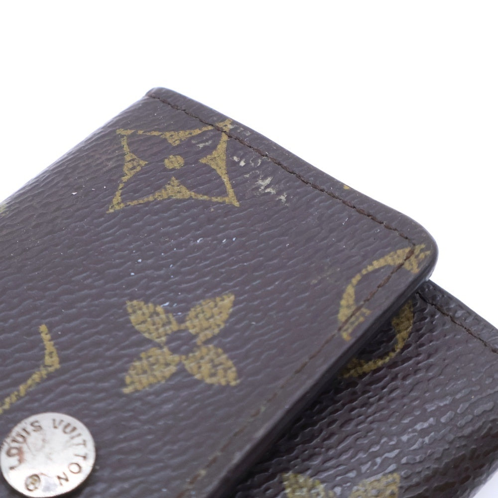 LOUIS VUITTON(ルイヴィトン) モノグラム ミュルティクレ6 キーケース ブラウン PVC M62630 ゴールド金具