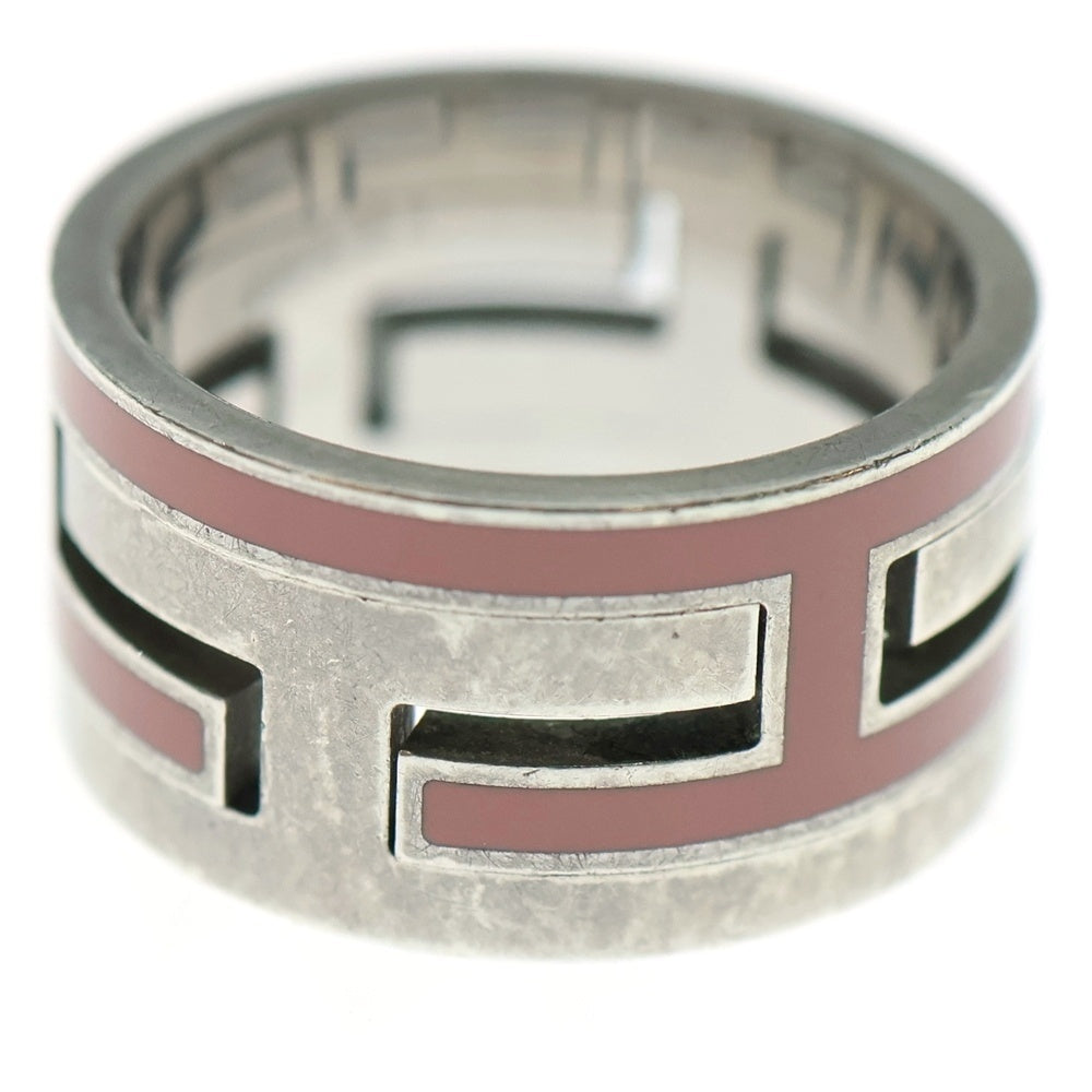 HERMES(エルメス) ムーブアッシュ リング シルバー×ピンク 925