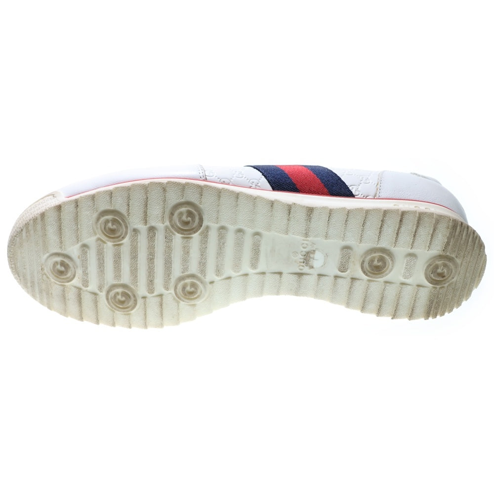 GUCCI(グッチ) マイクログッチシマ シェリーライン レザー レース