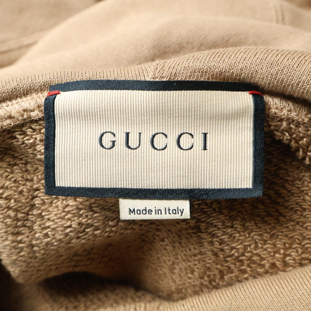 GUCCI(グッチ) シェリーライン ロゴプリント プルオーバースウェット