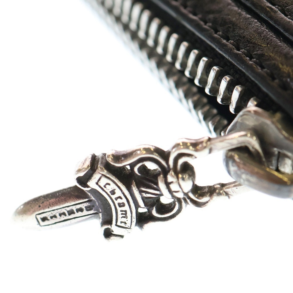 メタメタクロムハーツBSフレアラウンドジップ クロムハーツ ラウンドジップ 長財布 BSフレア / CHROME HEARTS BS