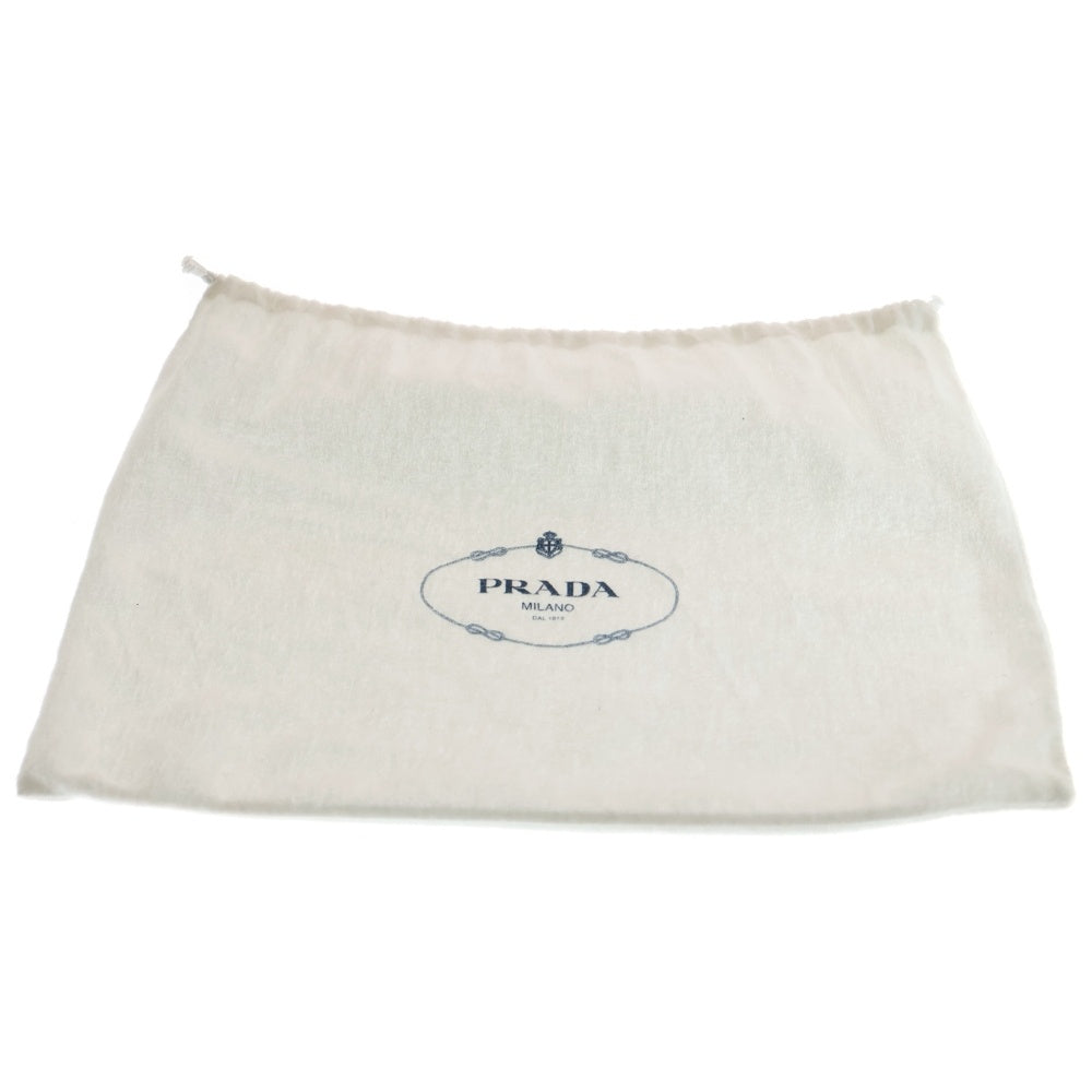 PRADA(プラダ) テスート ショルダーバッグ メッセンジャーバッグ ブラック ナイロン 1BC421 シルバー金具