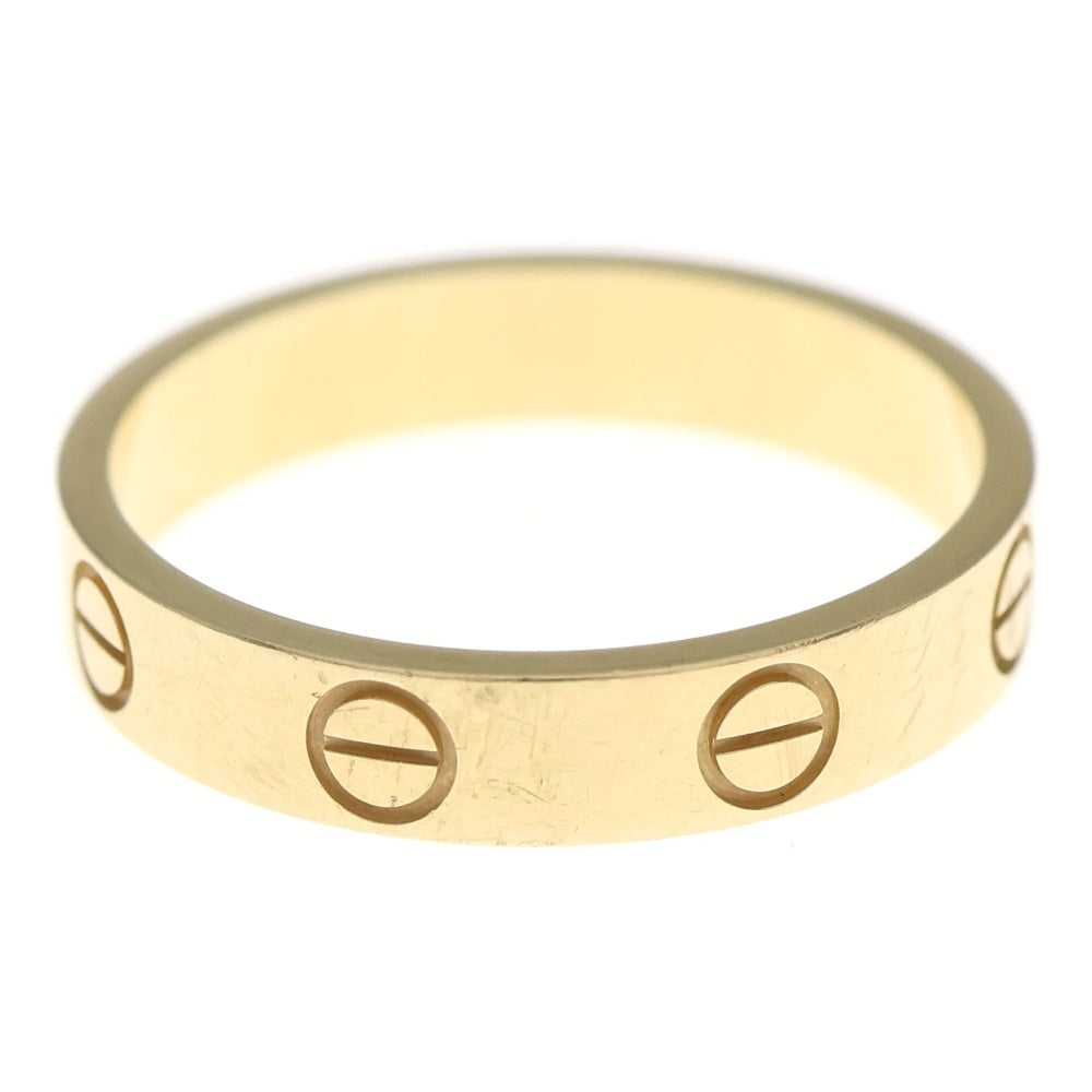 Cartier(カルティエ) ミニラブ リング 指輪 Au759YG イエローゴールド