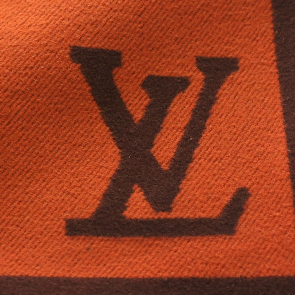 LOUIS VUITTON(ルイヴィトン) LVロゴ ベルト付カシミヤブランケット