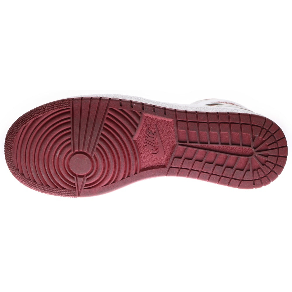 NIKE(ナイキ) AIR JORDAN 1 HIGH 85 METALLIC BURGUNDY エアジョーダン1 85 ハイカットスニーカー メタリックバーガンディ ホワイト/レッド US10.5/28.5cm BQ4422-161