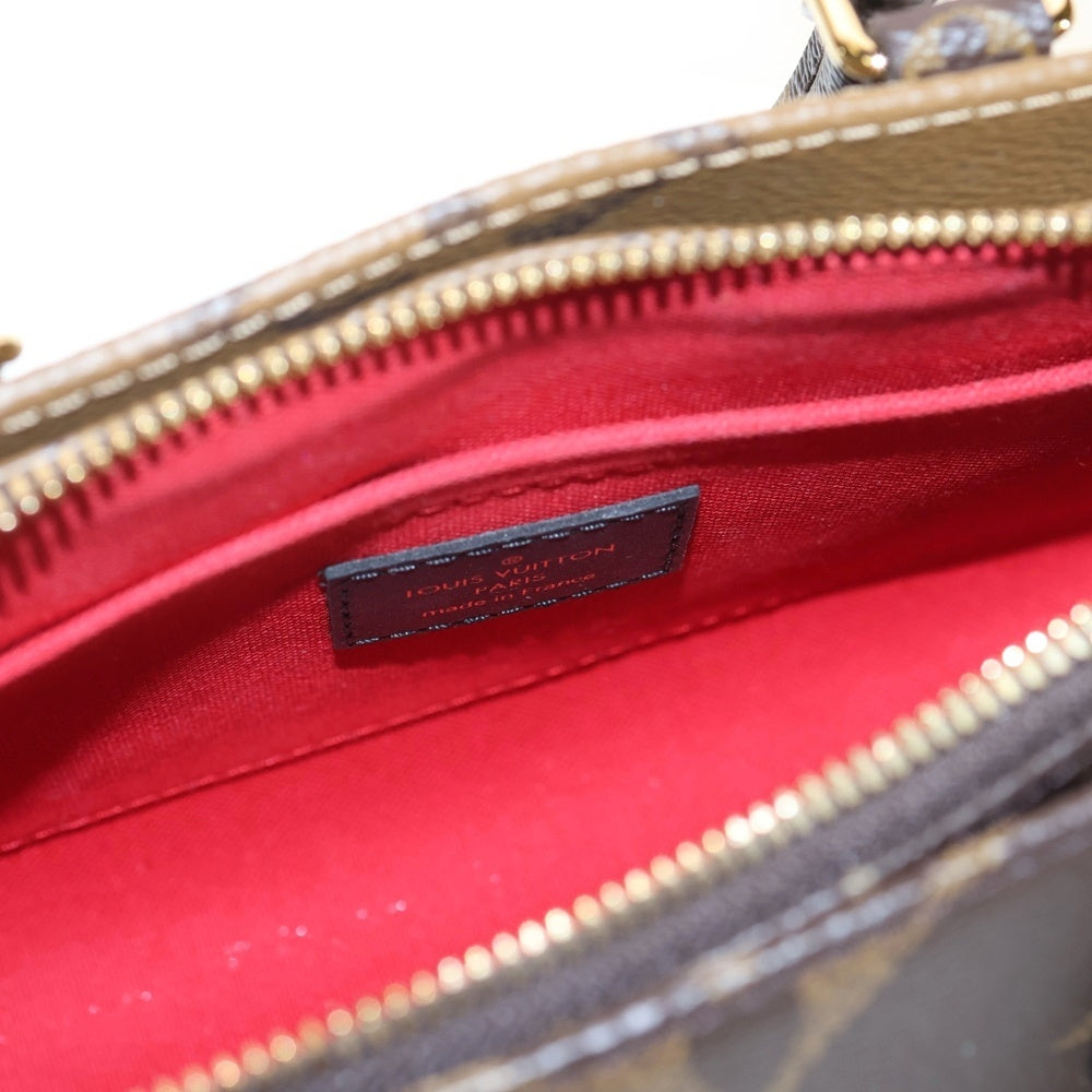 LOUIS VUITTON(ルイヴィトン) モノグラム ジャイアント リバース オンザゴーEW 2WAY レザーハンドバッグ ショルダーバッグ ブラウン M46653 レディース