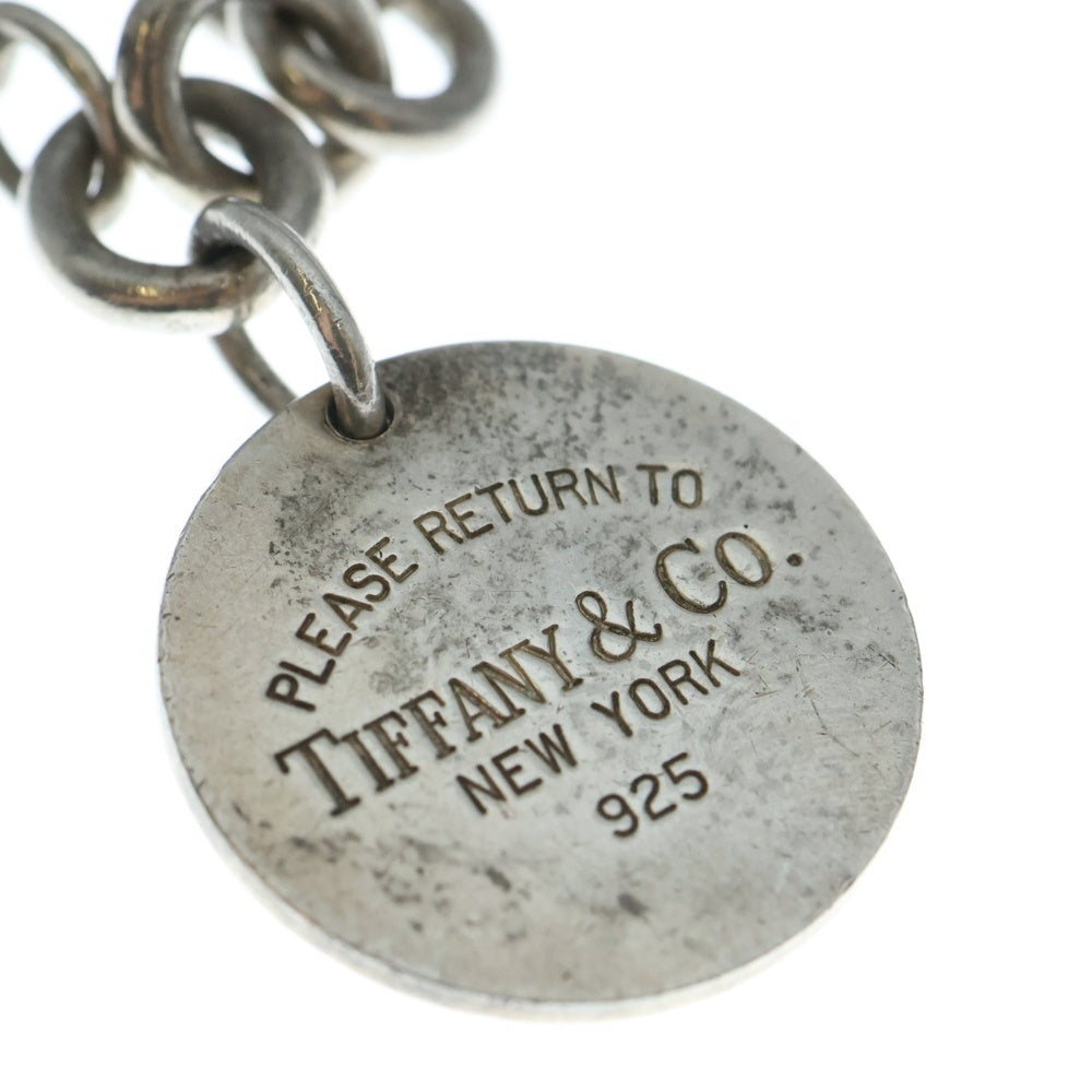 TIFFANY & Co.(ティファニー) リターントゥティファニー ラウンドタグ チェーン ブレスレット シルバー