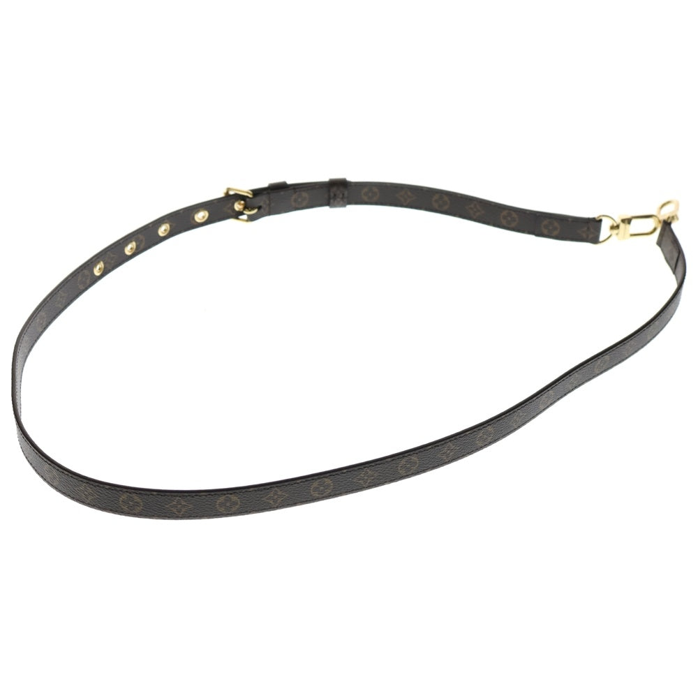 LOUIS VUITTON(ルイヴィトン) ショルダーストラップ モノグラム ブラウン PVC J14102 ゴールド金具 レディース