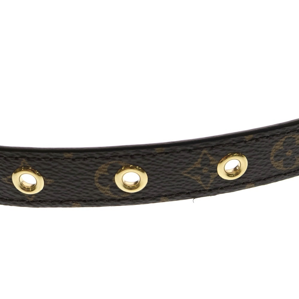 LOUIS VUITTON(ルイヴィトン) ショルダーストラップ モノグラム ブラウン PVC J14102 ゴールド金具 レディース