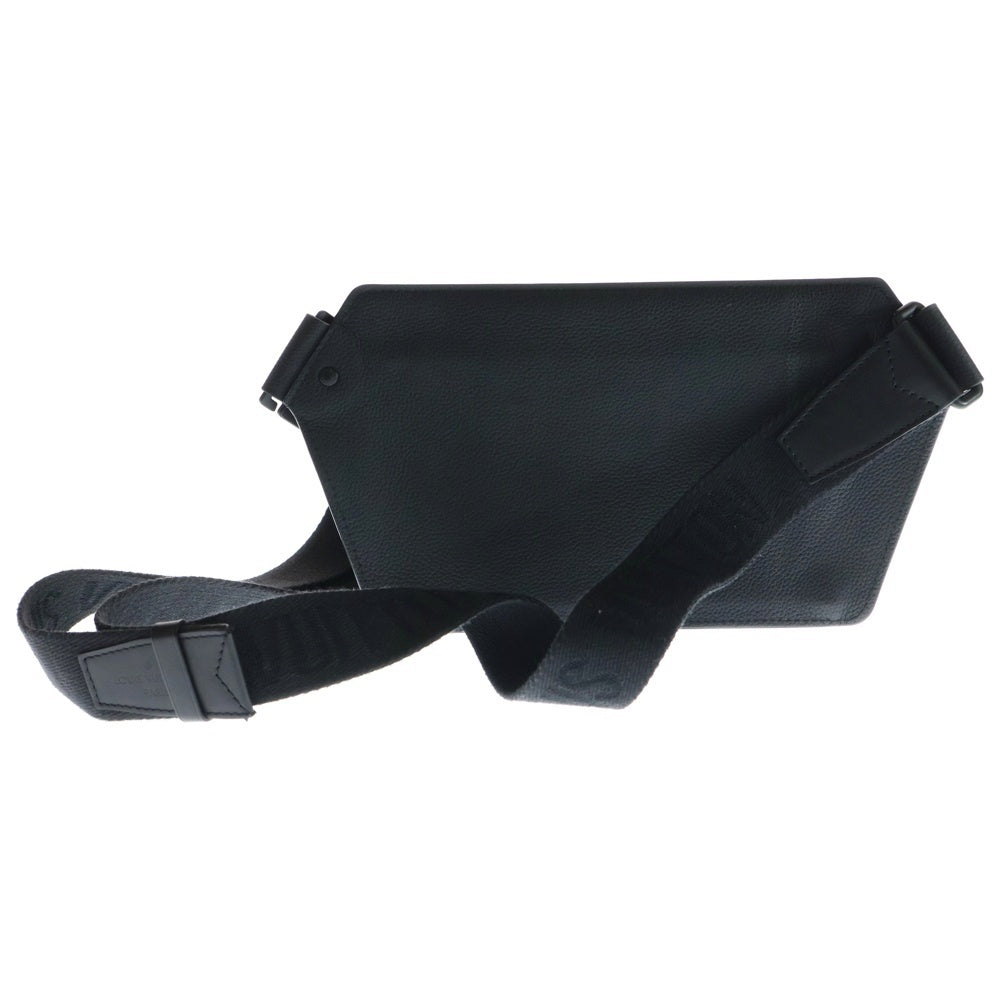 LOUIS VUITTON(ルイヴィトン) LVアエログラム テイクオフ スリング ボディバッグ ウエストバッグ ショルダーバッグ ブラック レザー M57081