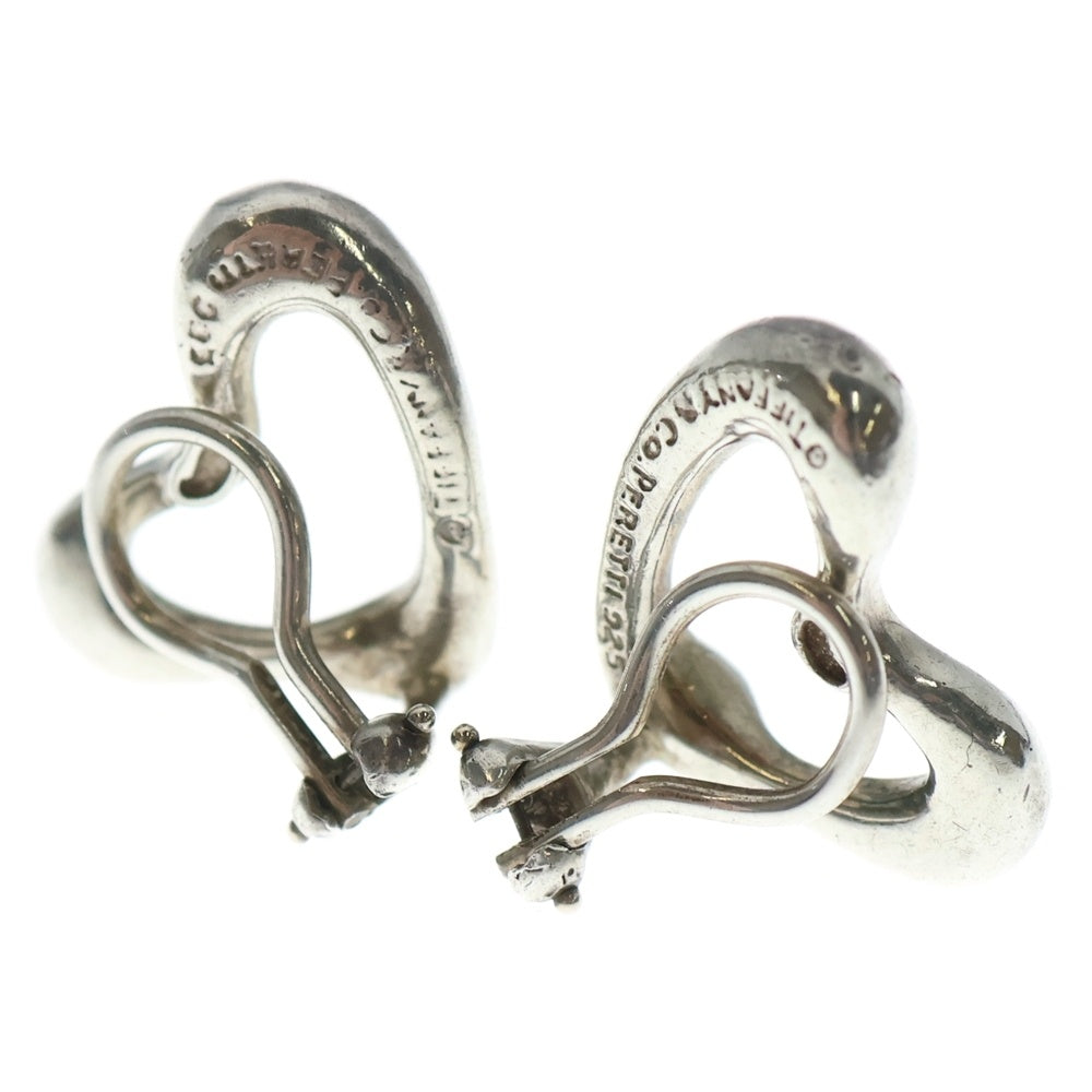 TIFFANY & Co.(ティファニー) オープンハート イヤリング SV925 シルバー アクセサリー レディース