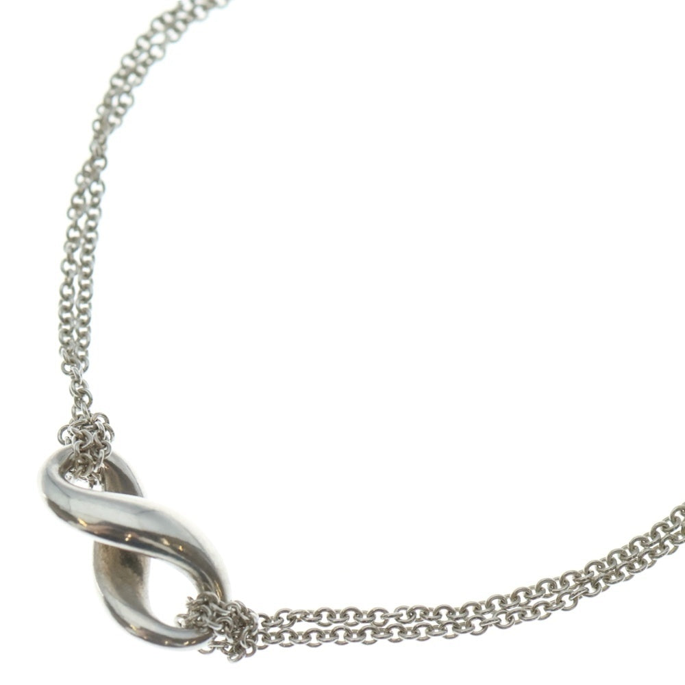 TIFFANY & Co.(ティファニー) インフィニティ ネックレス ペンダント チェーン シルバー AG925