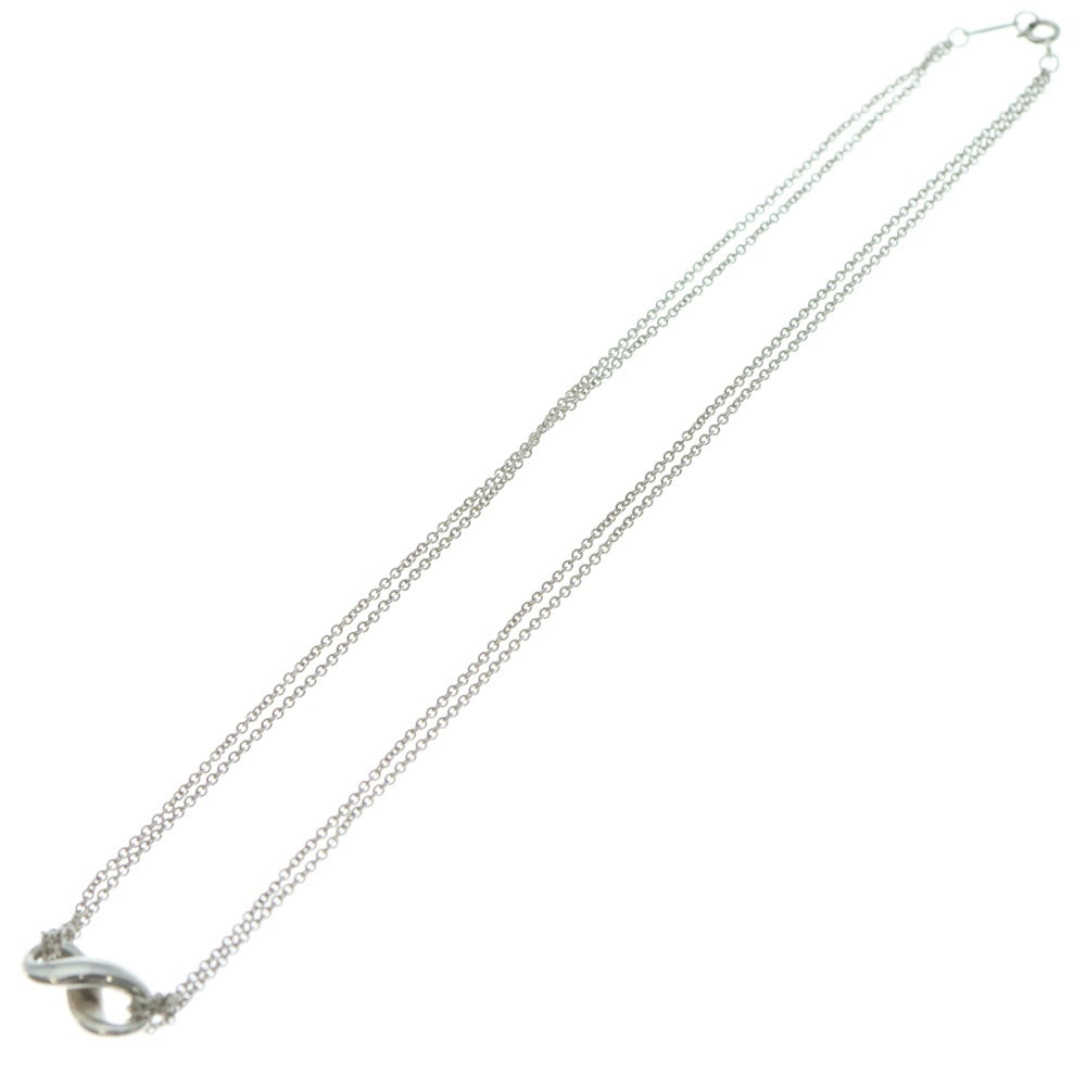TIFFANY & Co.(ティファニー) インフィニティ ネックレス ペンダント チェーン シルバー AG925