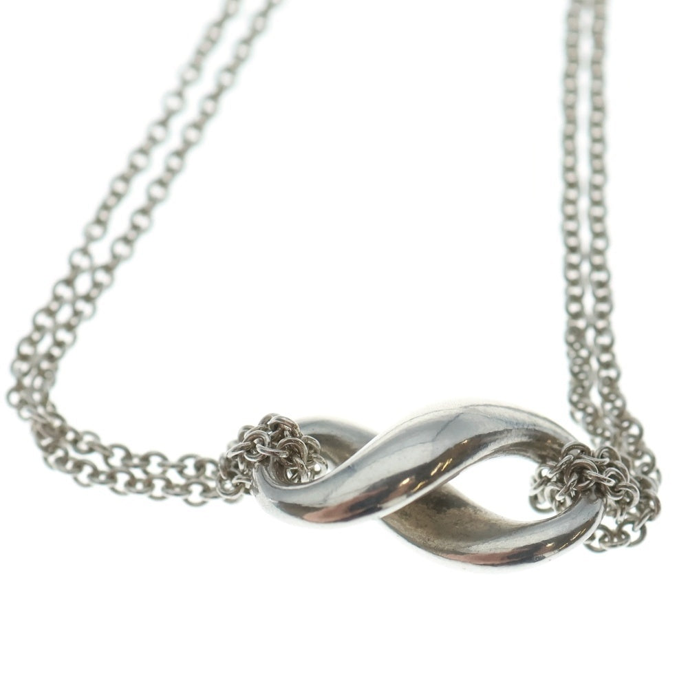 TIFFANY & Co.(ティファニー) インフィニティ ネックレス ペンダント チェーン シルバー AG925