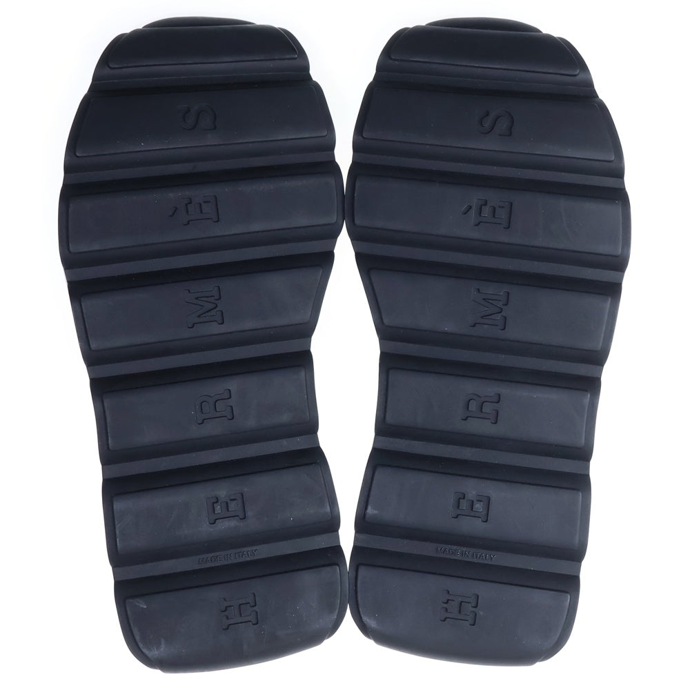 HERMES(エルメス) インパルス レザー切替ナイロンステッチ ローカットスニーカー ブラック H252014Z 02385 レディース