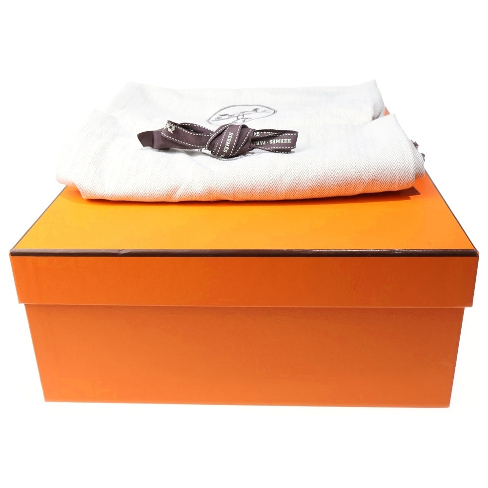 HERMES(エルメス) インパルス レザー切替ナイロンステッチ ローカットスニーカー ブラック H252014Z 02385 レディース