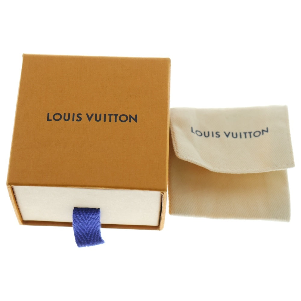 LOUIS VUITTON(ルイヴィトン) ピアス・ナノ グラム エナメル ゴールド M01830 レディース