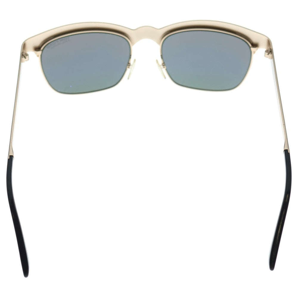 TOM FORD(トムフォード) Elena トップリム サングラス 眼鏡 メガネ アイウェア ブラック/ゴールド TF437
