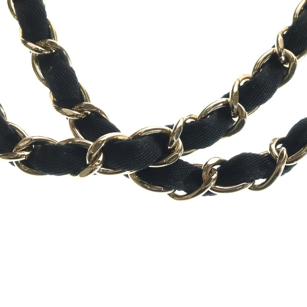 CHANEL(シャネル) ドーヴィル GM ココマークトートバッグ ハンドバッグ ブラック レザー ゴールド金具