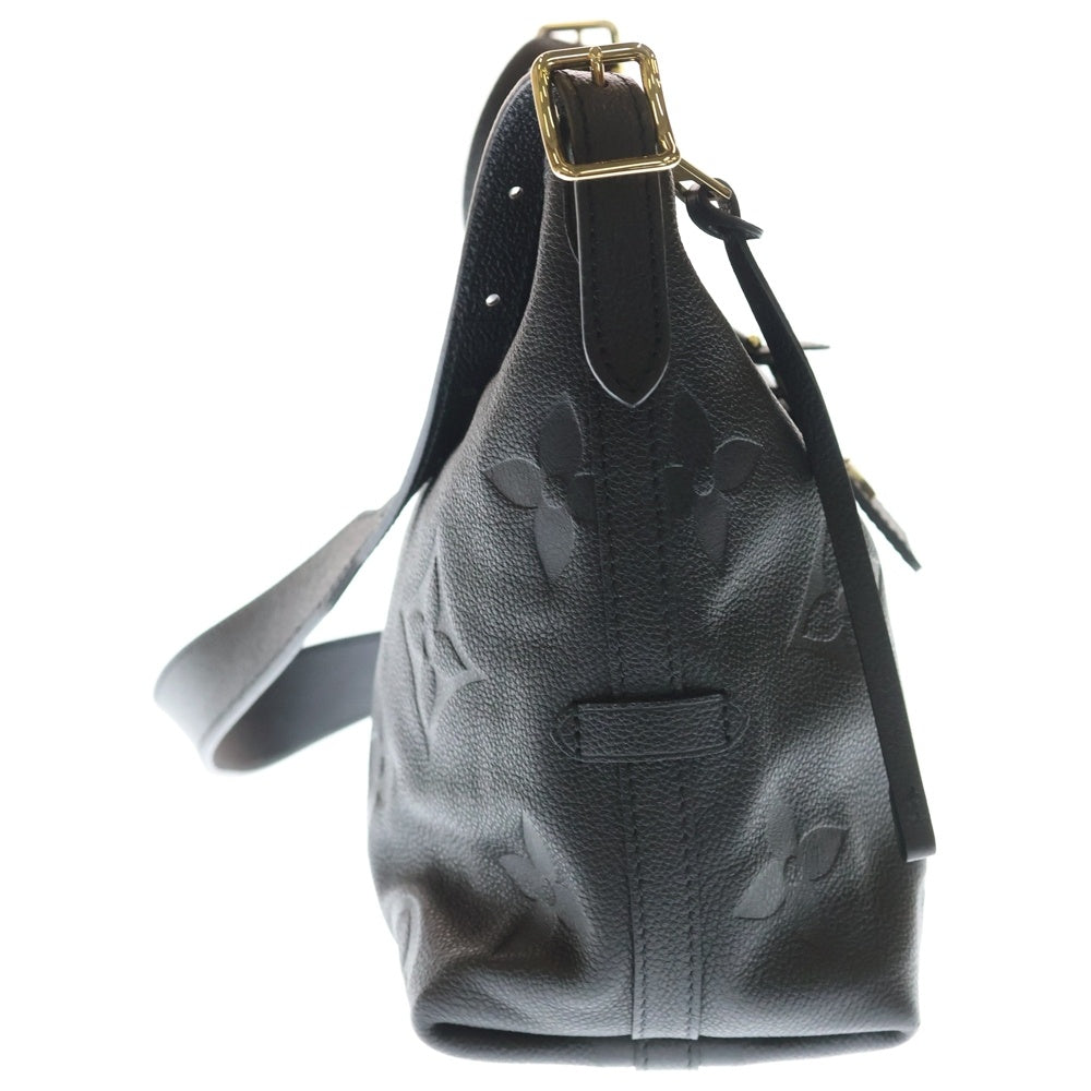 LOUIS VUITTON(ルイヴィトン) モノグラムアンプラント キャリーオールジップNM PM ブラック ワンショルダーバッグ ハンドバッグ ブラック レザー M46288 ゴールド金具 レディース
