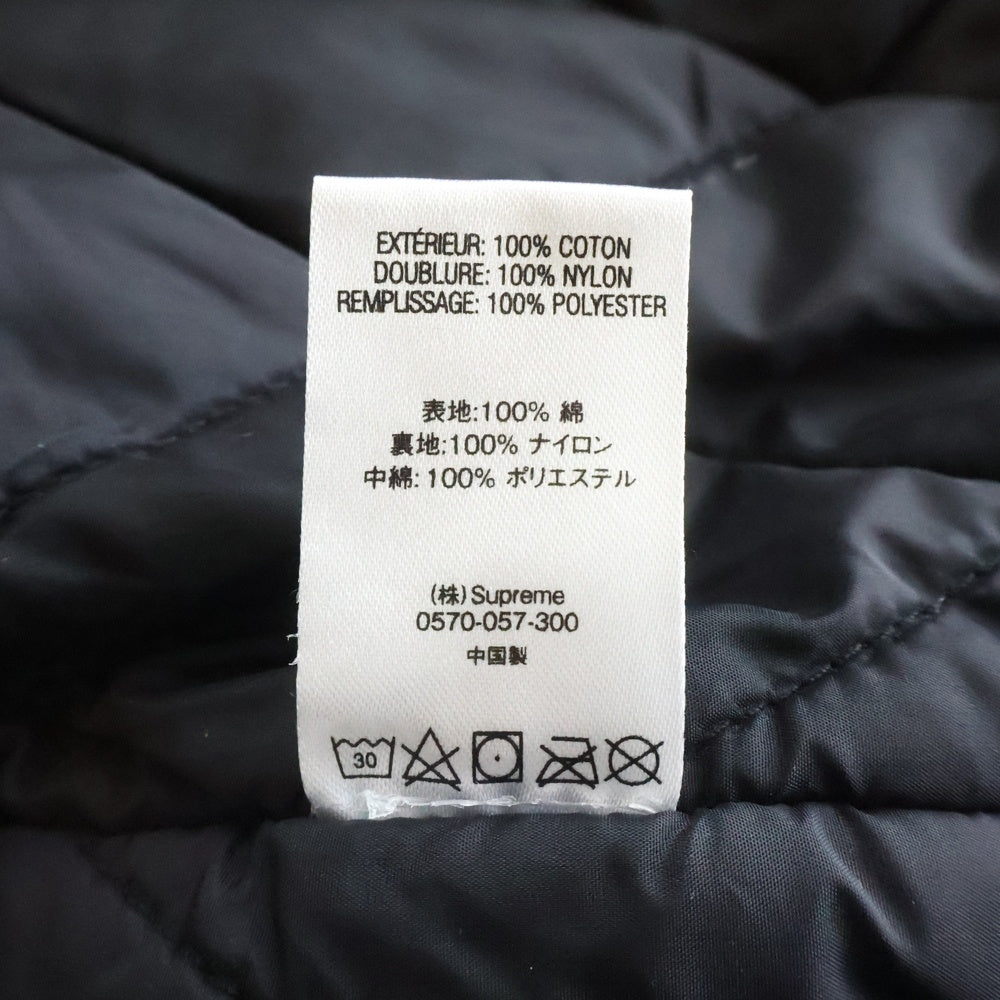 SUPREME(シュプリーム) ×Honda Fox racing puffy jacket ホンダ フォックスレーシング パフィージャケット ブラック