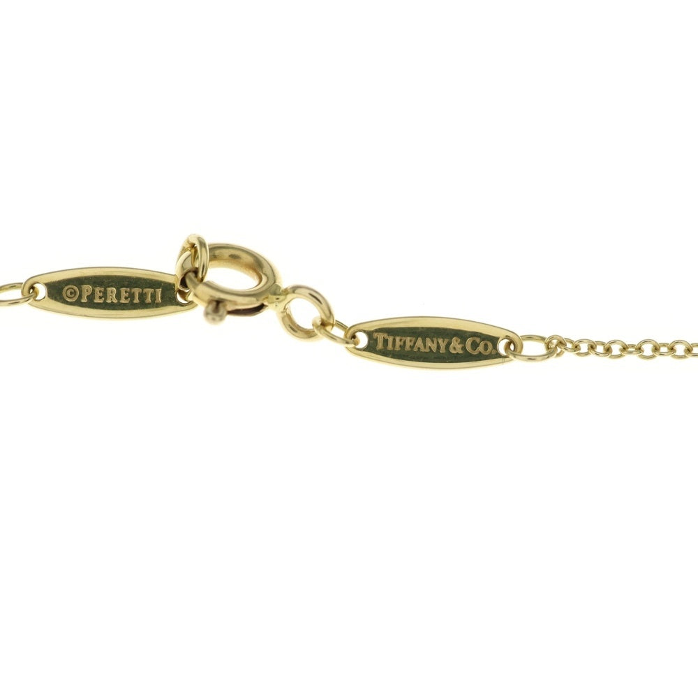 TIFFANY & Co.(ティファニー) バイザヤード 1Pダイヤ ネックレス K18YG イエローゴールド レディース