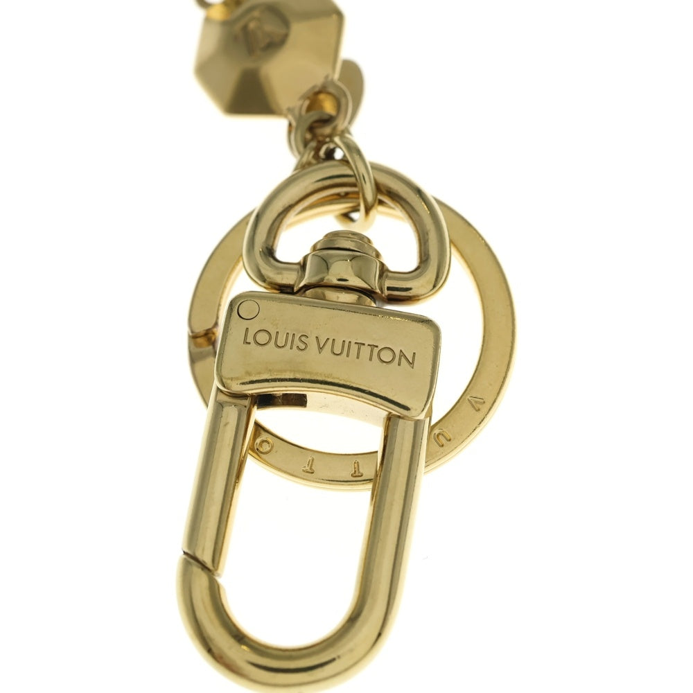 LOUIS VUITTON(ルイヴィトン) ルトクレ LVファセットチャーム ゴールド GP M65216 キーリング キーホルダー レディース