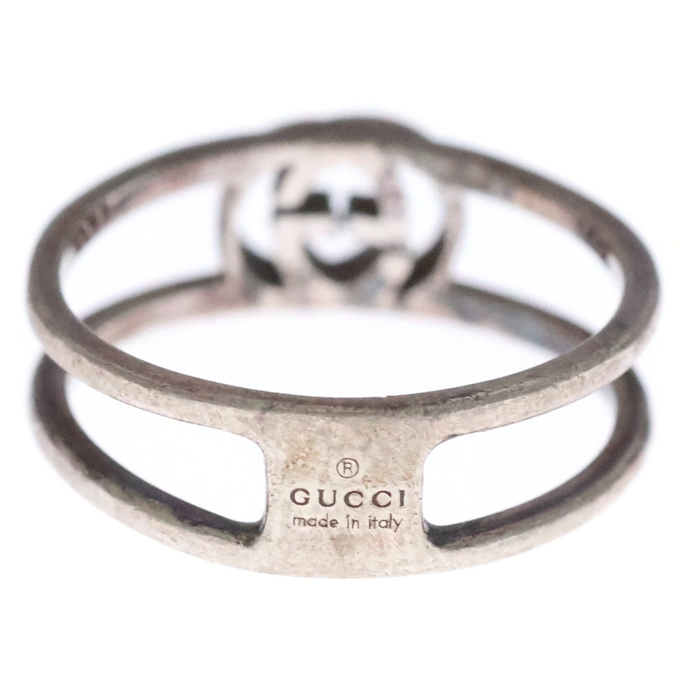 GUCCI(グッチ) インターロッキングG リング 指輪 シルバー