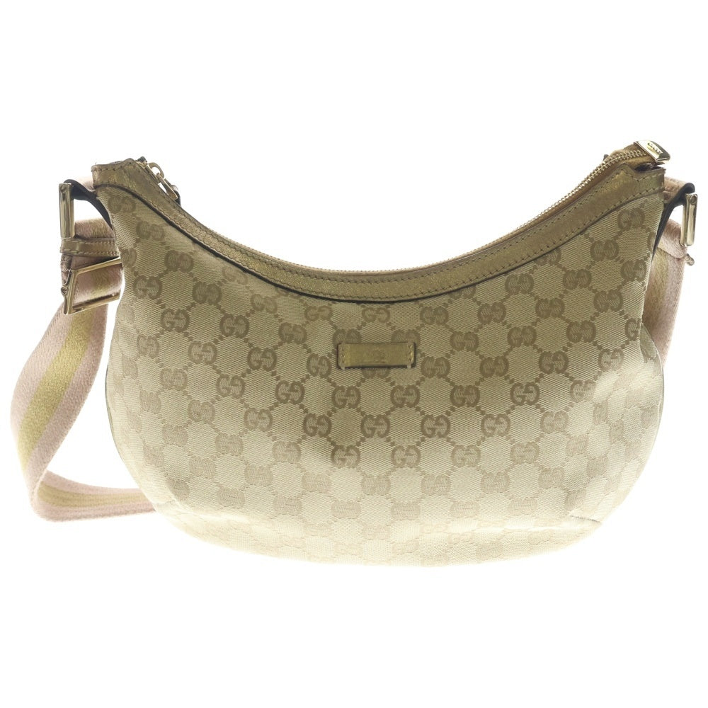 GUCCI(グッチ) GGキャンバス ショルダーバッグ ベージュ 181092 レディース