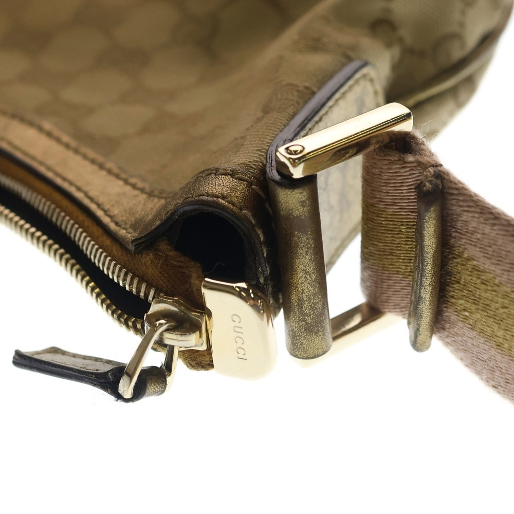 GUCCI(グッチ) GGキャンバス ショルダーバッグ ベージュ 181092 レディース