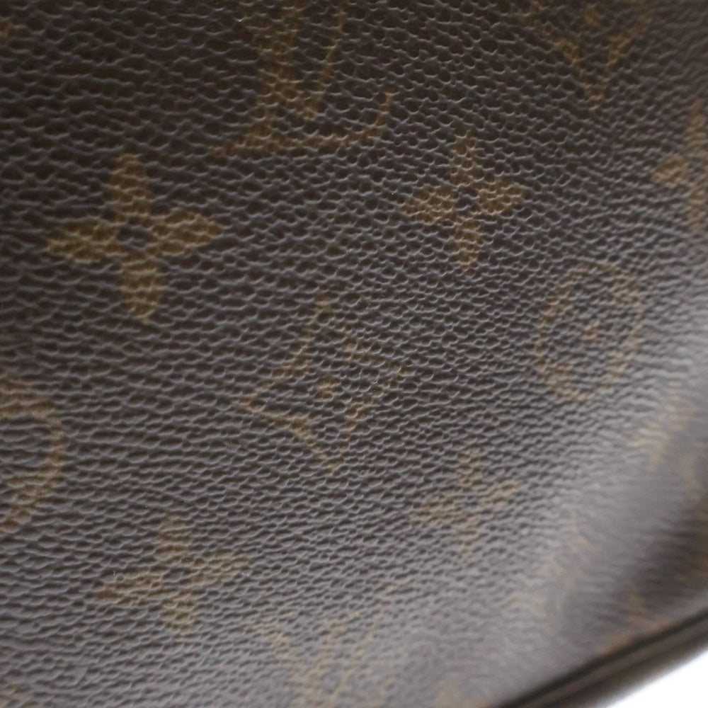 LOUIS VUITTON(ルイヴィトン) モノグラム ポシェットアクセソワール ハンドバッグ ブラウン ポーチ PVC M51980 ゴールド金具 レディース