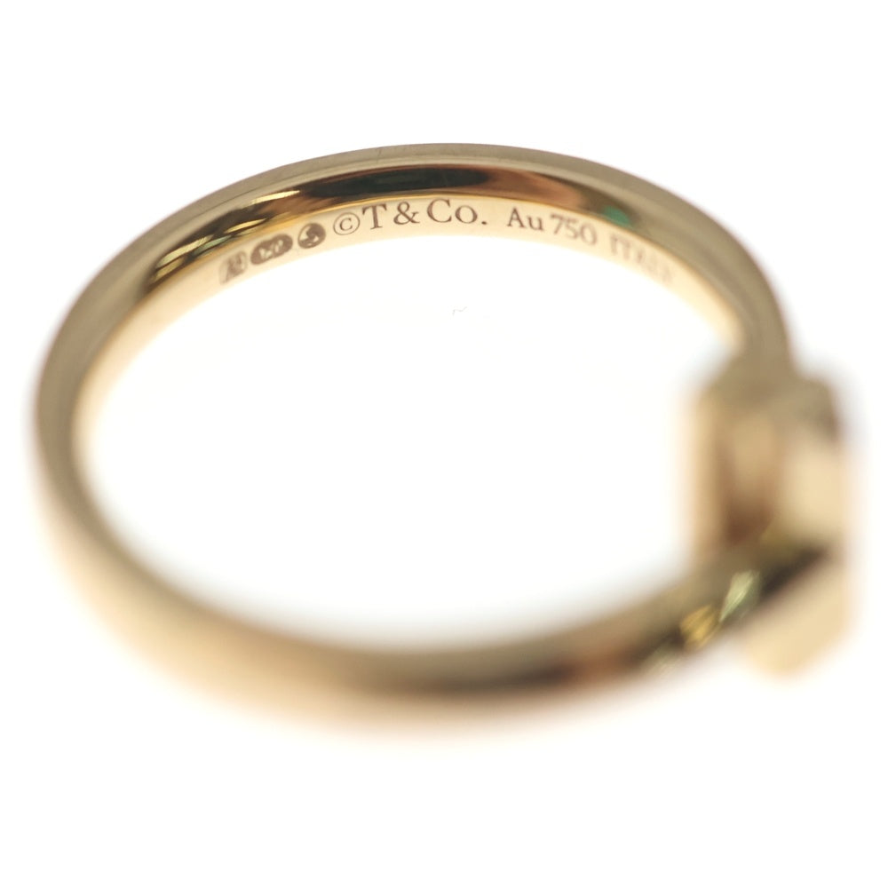 TIFFANY & Co.(ティファニー) Tワン リング ピンクゴールド Au750PG 指輪 ジュエリー レディース