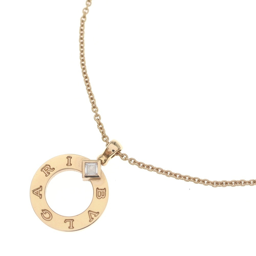 BVLGARI(ブルガリ) ブルガリ ネックレス ペンダント チェーン ピンクゴールド 1PD Au750 9.2g レディース