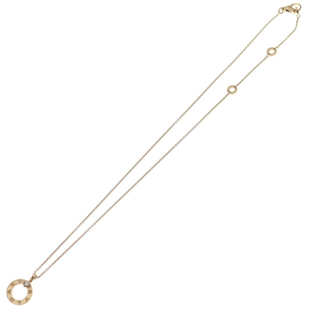 BVLGARI(ブルガリ) ブルガリ ネックレス ペンダント チェーン ピンクゴールド 1PD Au750 9.2g レディース