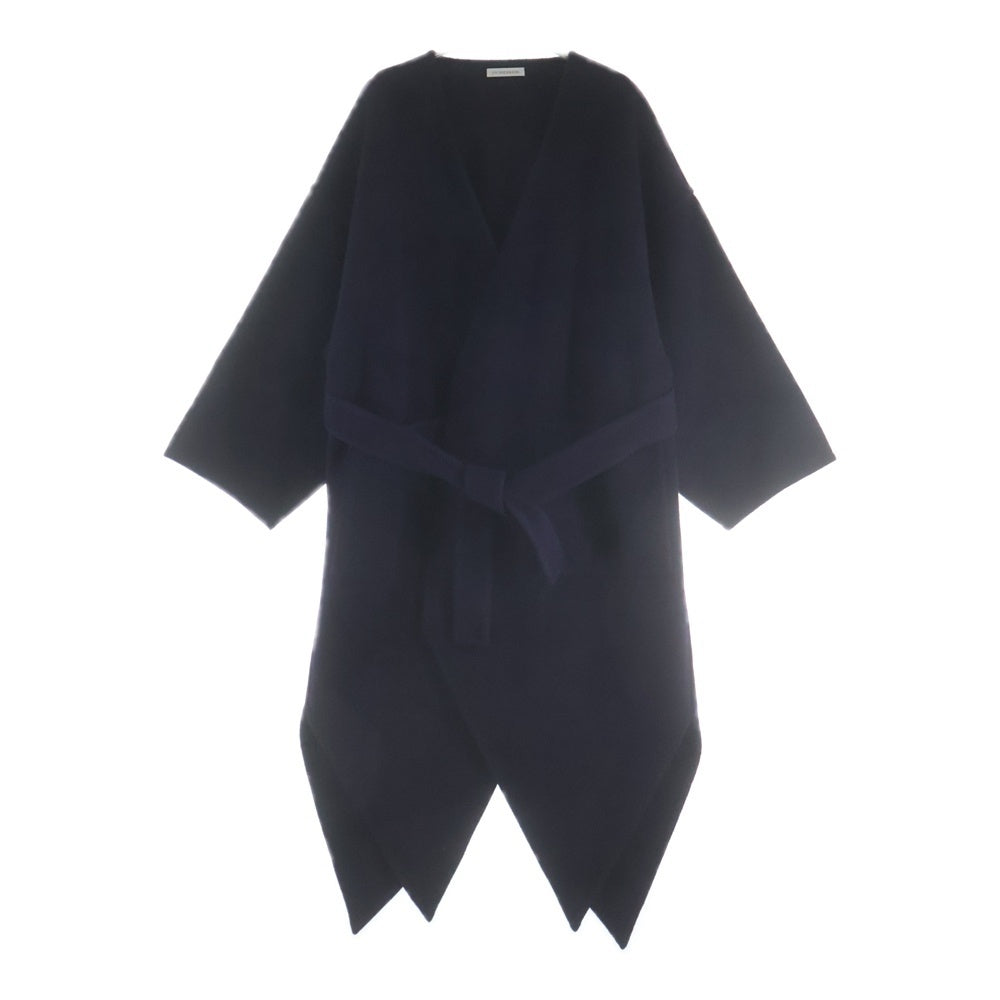 J.W.ANDERSON(ジェー ダブリュー アンダーソン) カシミヤ混 ウール ガウン ロングコート パープル CO03WP17 レディース