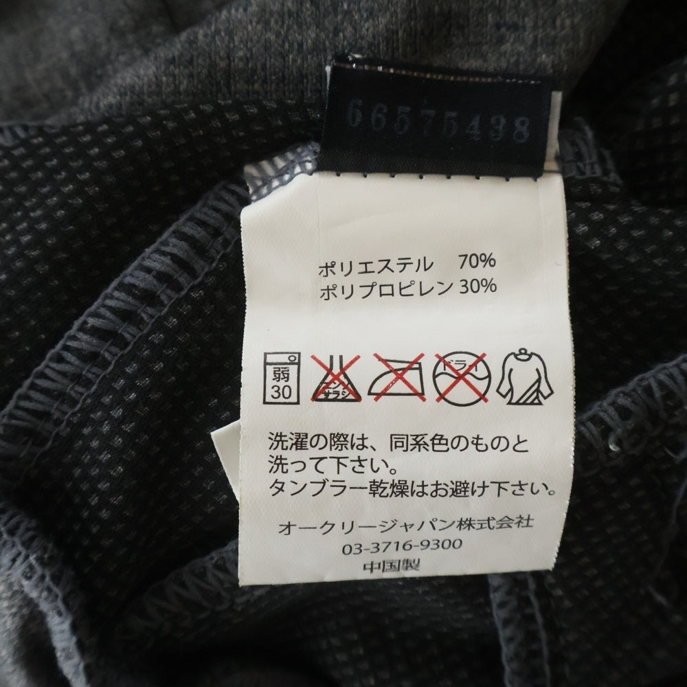 OAKLEY(オークリー) アベイラブル フーディ2.0 ジップアップパーカー グレー 432868JP