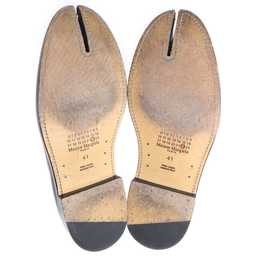 Maison Margiela 22(メゾンマルジェラ) Tabi タビ 足袋 レースアップ レザー ローカットシューズ ブラック