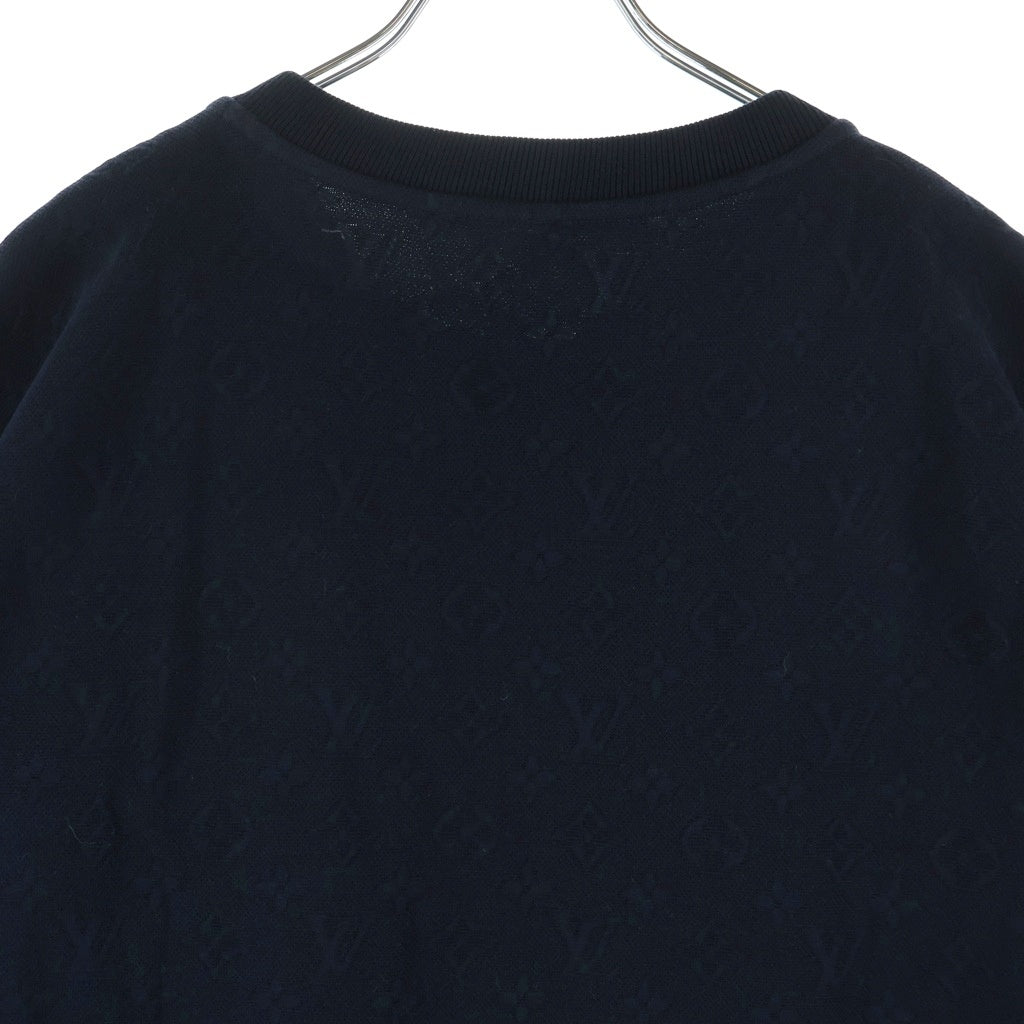 LOUIS VUITTON(ルイヴィトン) モノグラム Tシャツ ネイビー コットン #L RM202Q