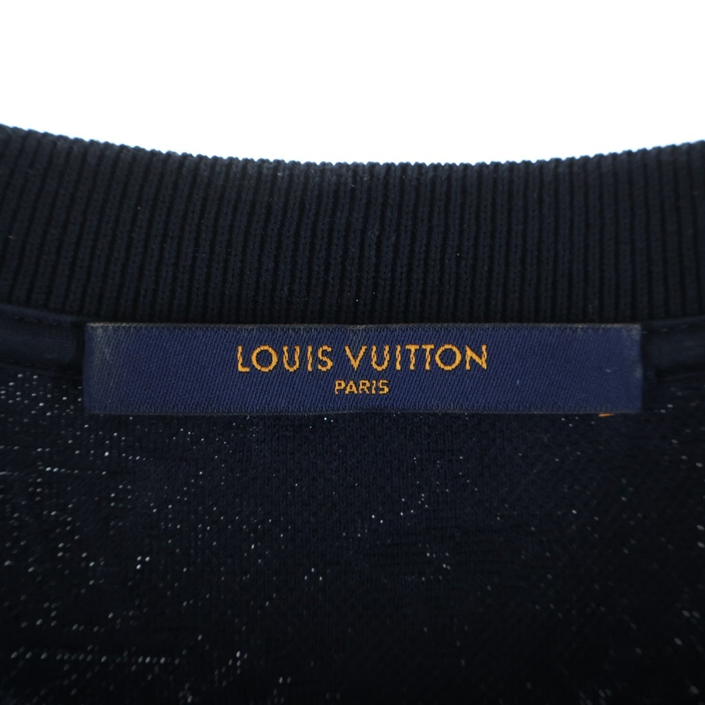 LOUIS VUITTON(ルイヴィトン) モノグラム Tシャツ ネイビー コットン #L RM202Q