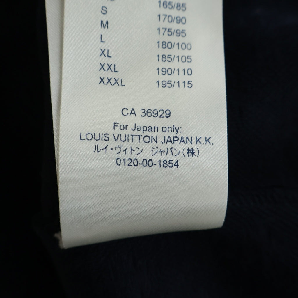 LOUIS VUITTON(ルイヴィトン) モノグラム Tシャツ ネイビー コットン #L RM202Q